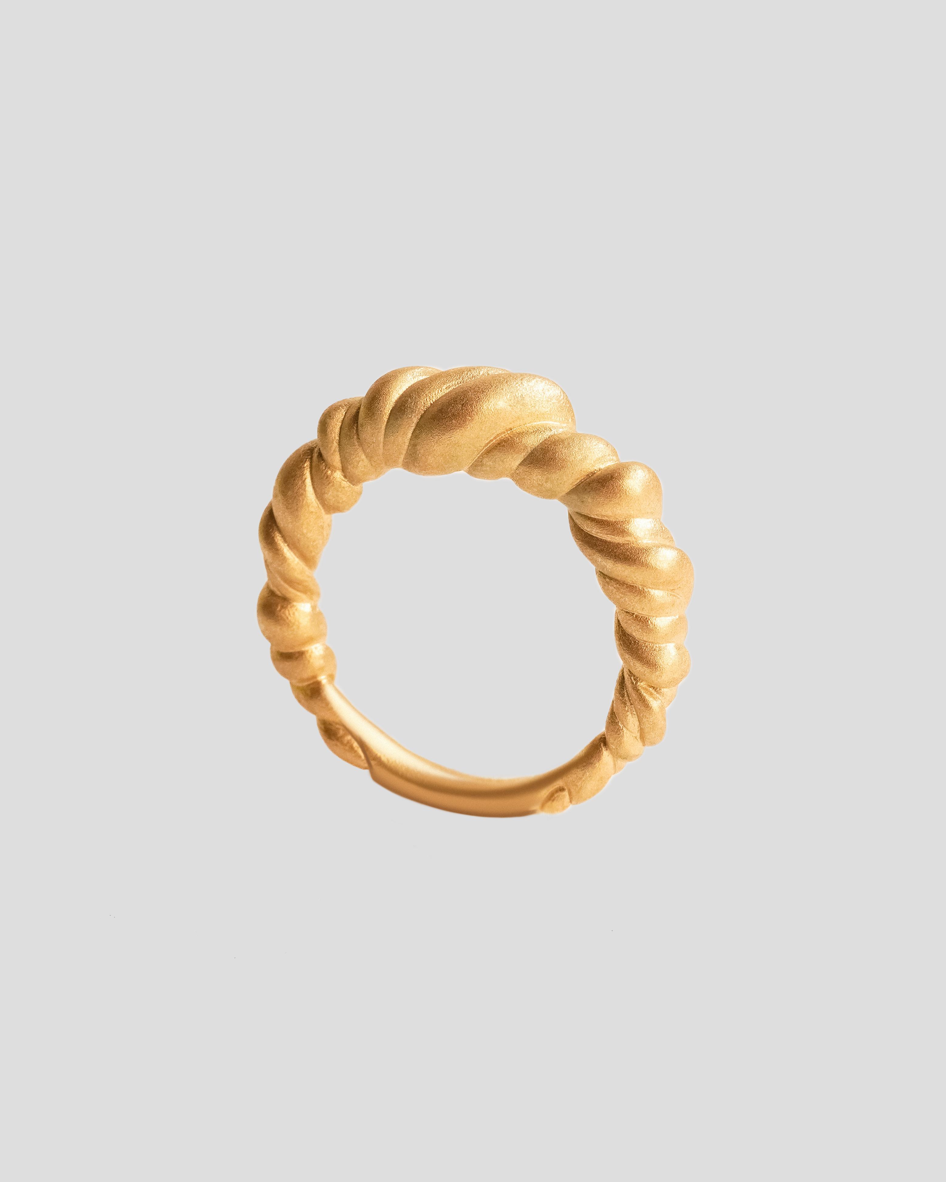 позолоченное кольцо викингов archaic 1
